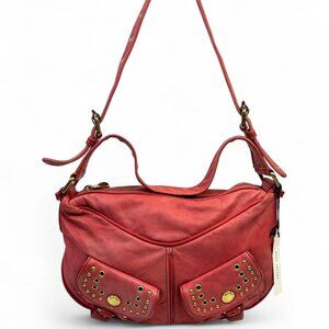Marc Jacobs Vintage Y2K Pink Leather Hobo Satchel Bag